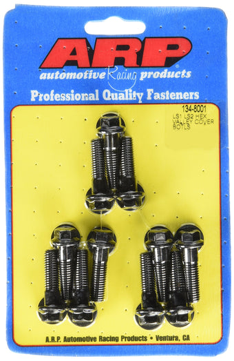 compare product ARP 134-8001 6-Point Valley Cover Bolt Kit Chevy LS1/LS2