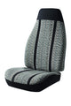 Fia TR48 BLACK Custom Fit Front Seat Cover Split Seat 40/20/40 - Saddle Blanket, (Black)
