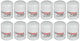 Motorcraft FL400SB12 Oil Filter, Pack of 12