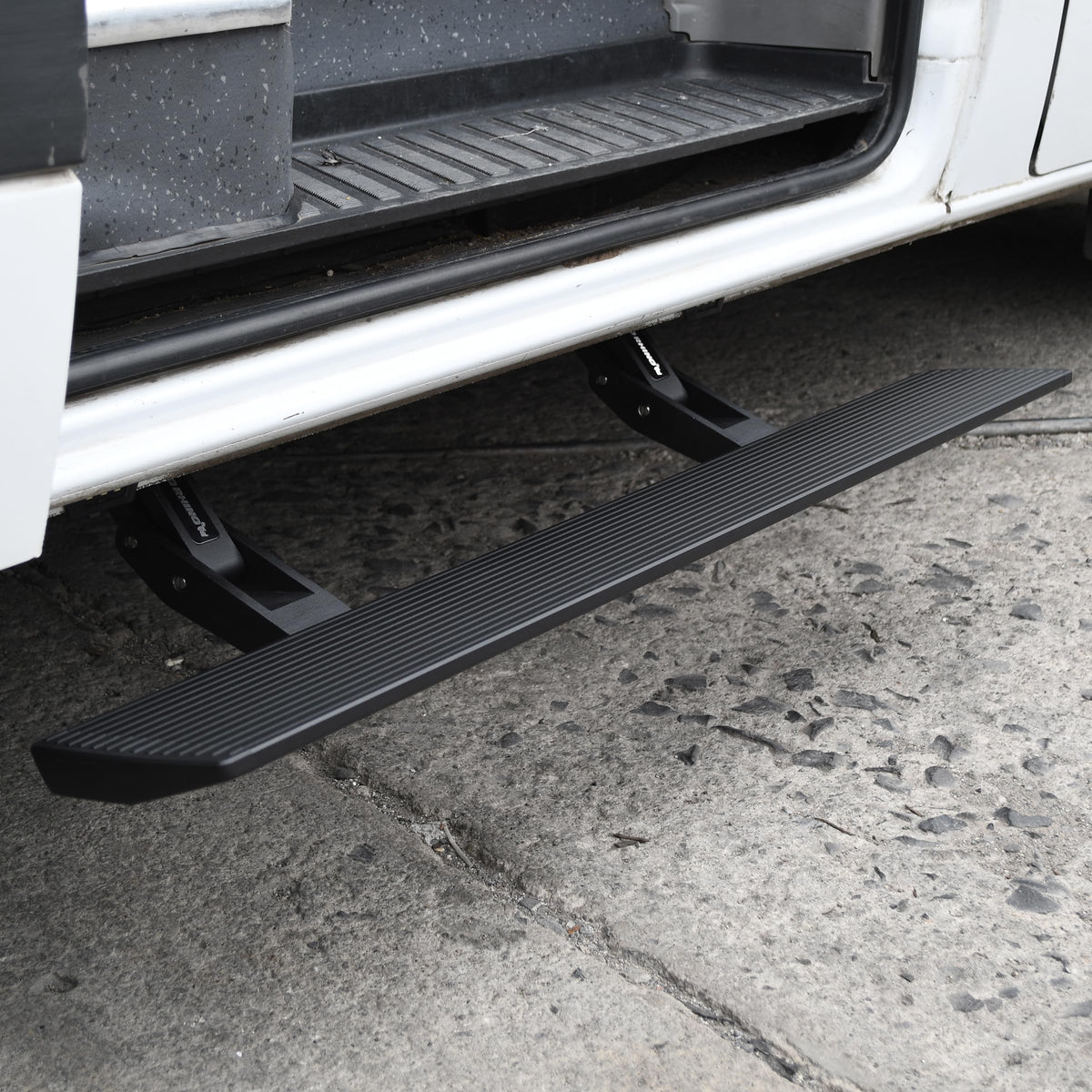 Go Rhino - 20410125PC - E1 Electric Running Board KIT BLAC