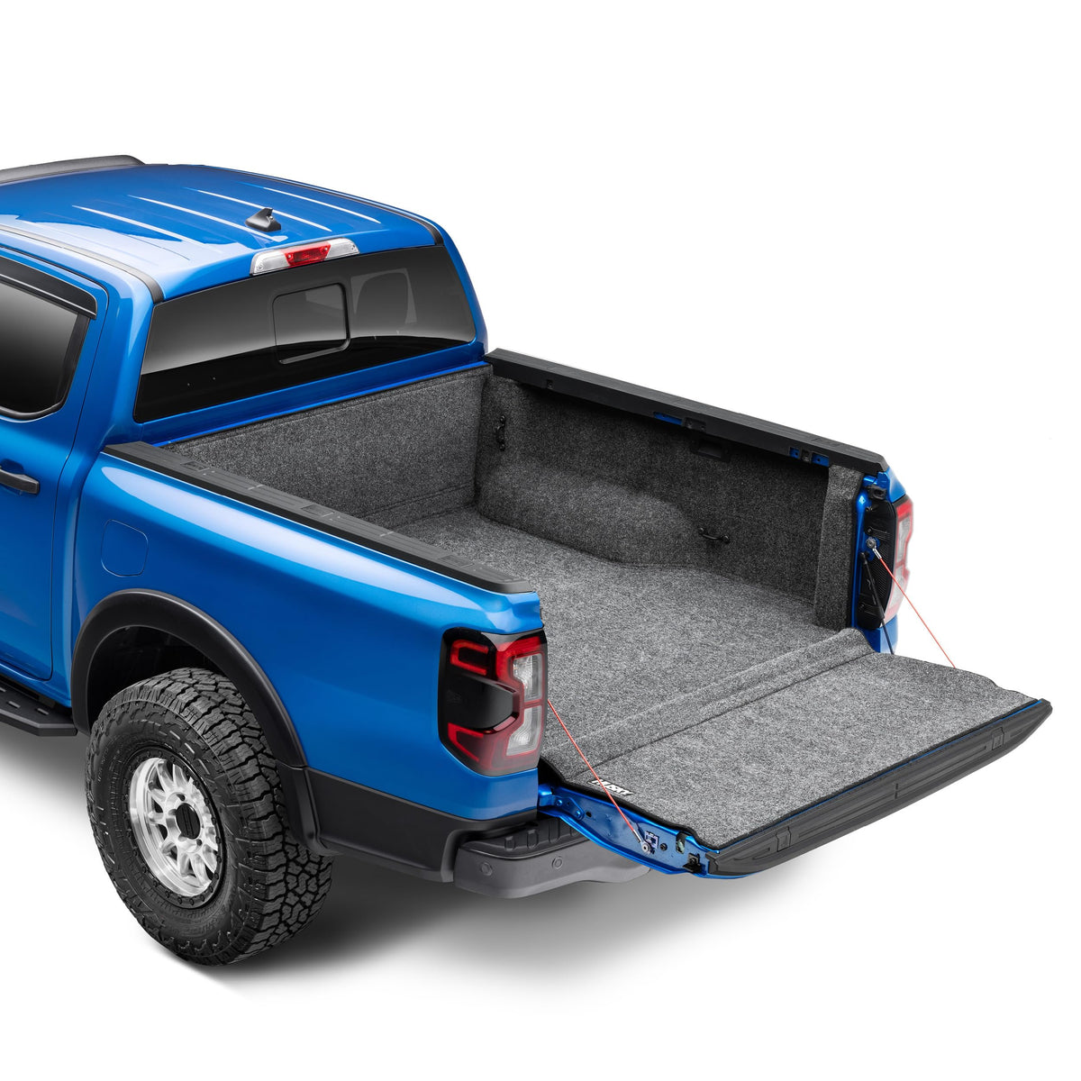 Husky Liners Full Truck Bed Liner | Fits 2024-2026 Ford Ranger, 5' Bed - SuperCrew (Crew Cab) Will NOT Fit SuperCab (EXT Cab) | Guardian Comfort Mat, 1 pc. Grey - HBRR24DCK