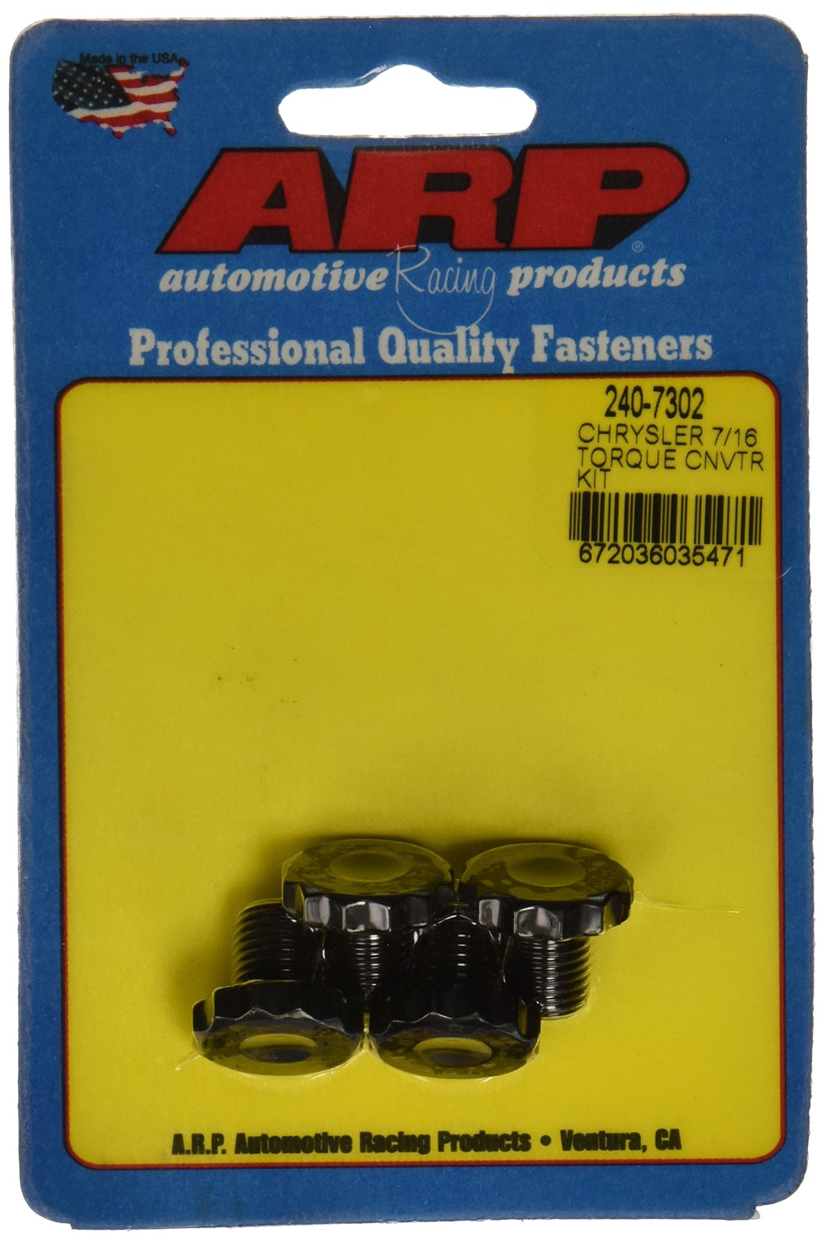 ARP 2407302 Torque Converter Bolt Kit