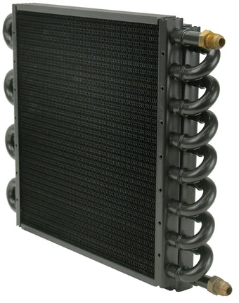 compare product Derale 13300 Tube and Fin Cooler Core