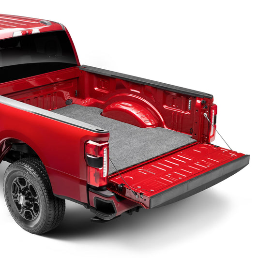 Husky Liners Truck Bed Mat | Fits 2015-2026 Ford F-150, for Models w/Spray On Bed Liner or No Liner | Guardian Comfort Liner, 1 pc. Grey - HBMQ15SCS