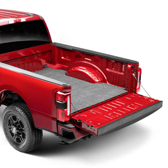 compare product Husky Liners Truck Bed Mat | Fits 2017-2025 Ford F-250 & F-350 Super Duty, 8' Bed, for Models w/Spray On Bed Liner or No Liner | Guardian Comfort Liner, 1 pc. Grey - HBMQ17LBS